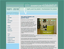 Tablet Screenshot of implantologie-gravenbruch.de